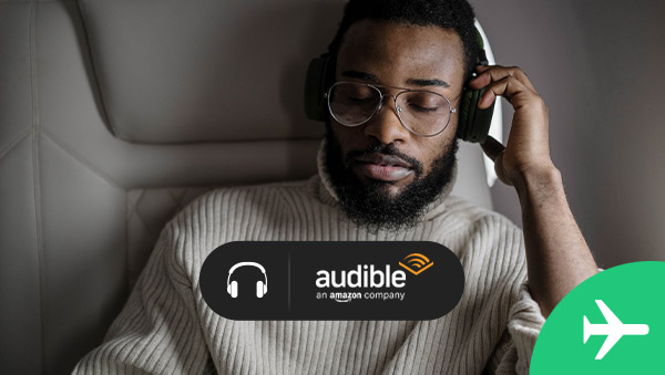 listen to audible books on airplane mode