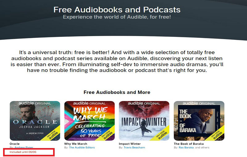 free audiobooks