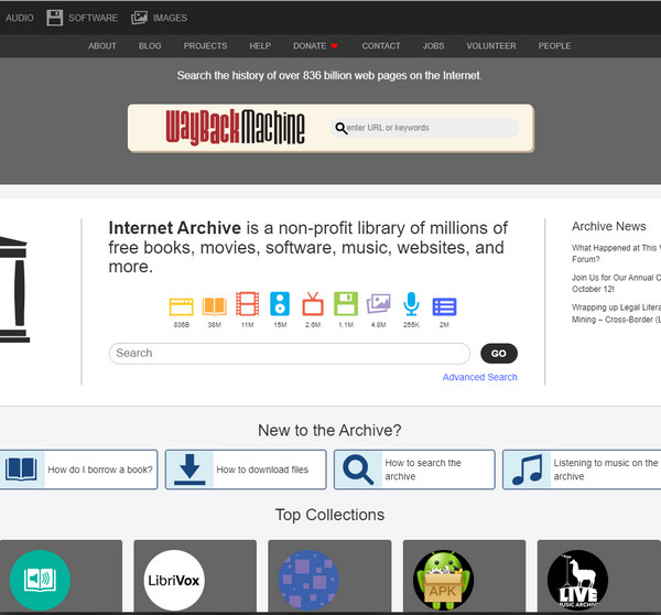 internet archive