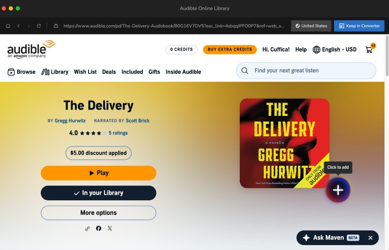 add audiobooks