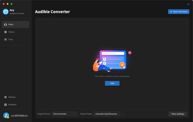 main interface