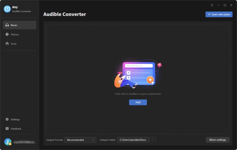 main interface